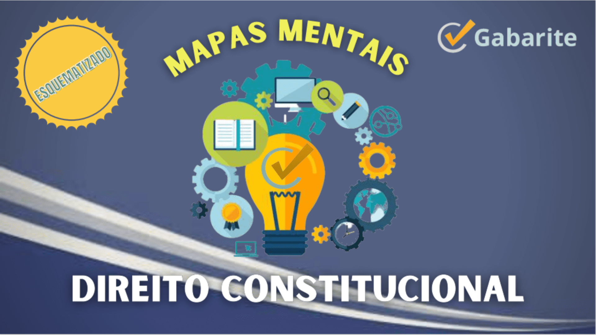Direito Constitucional - 80 Mapas Mentais + 20.000 Questões + 6 E-books