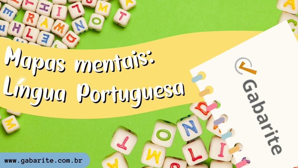 Português - 120 Mapas Mentais + 20.000 Questões + 6 E-books